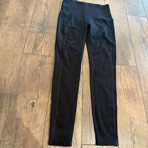 Spanx‎ Thin Black Leggings With Pockets Size XS